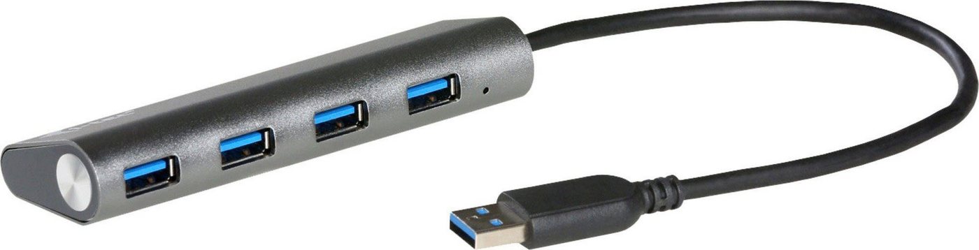 I-TEC USB 3.0 Metal Charging HUB 4 Port USB-Ladegerät von I-TEC