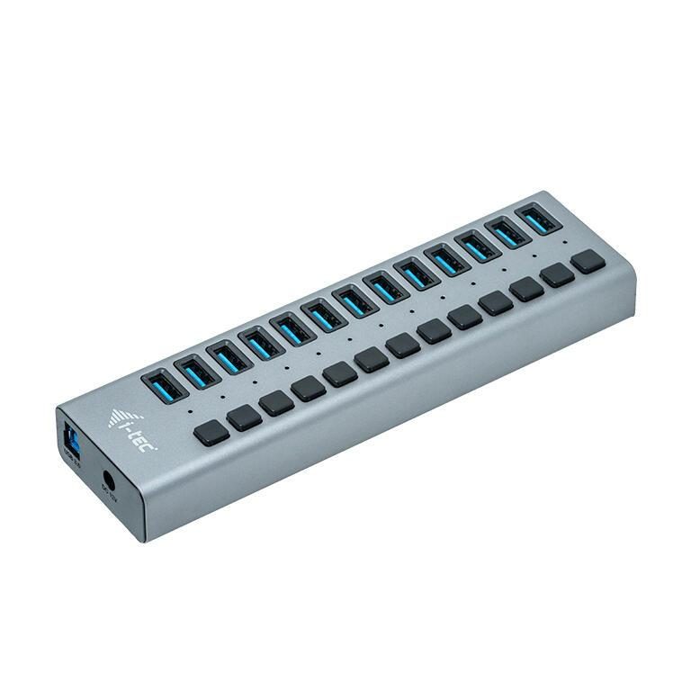 I-TEC USB-A Charging Hub 13 Port mit Netzteil 60W von I-TEC