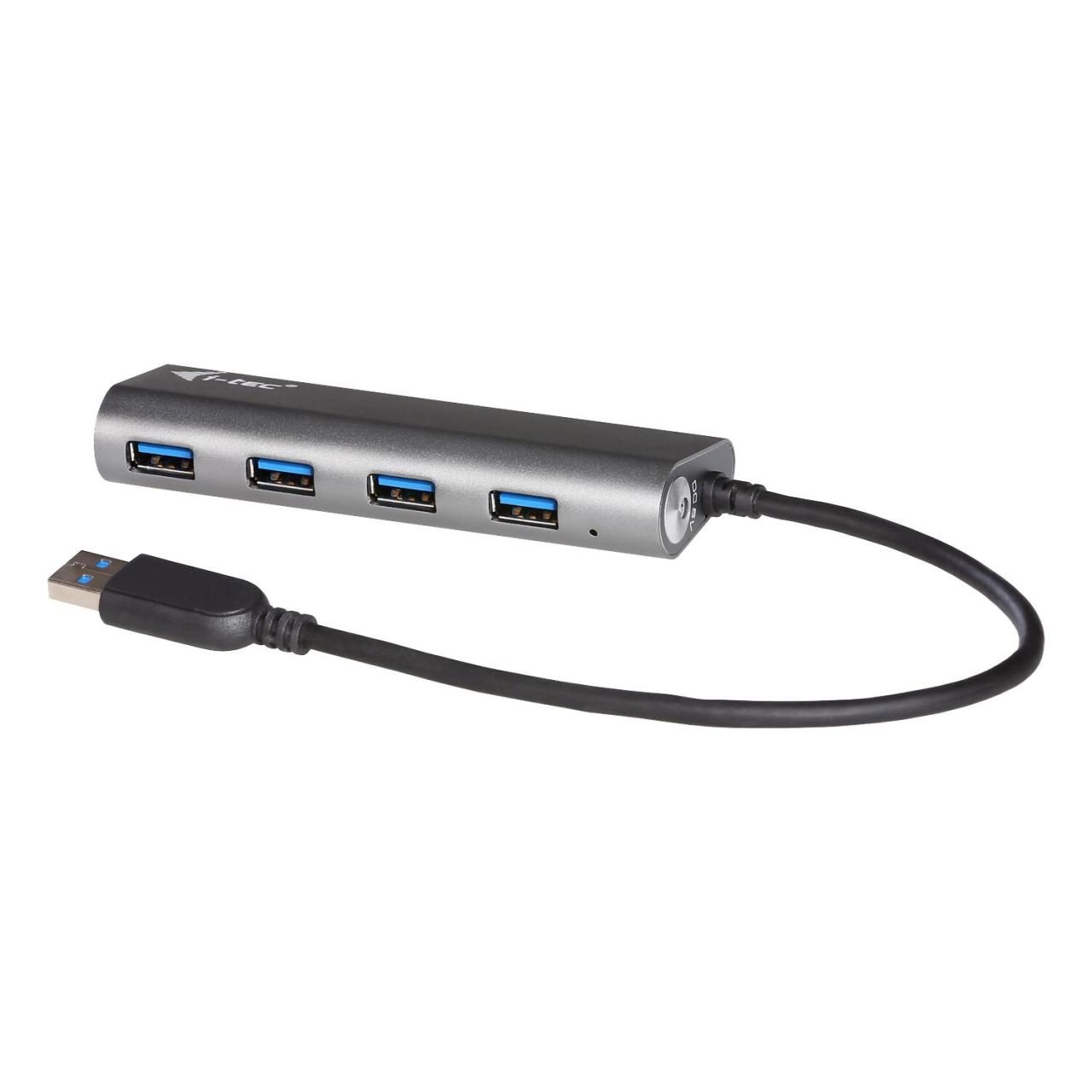 I-TEC USB-A Metal Charging HUB 4 Port mit externem Netzadapter I-TEC USB-A Metal Charging HUB 4 Port mit externem Netzadapter von I-TEC