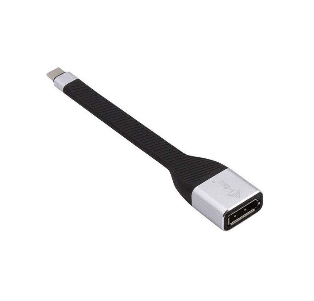 I-TEC USB-C Flat Display Port Adapter 4K/60 Hz Video-Adapter USB-C zu DisplayPort, Ultra HD Thunderbolt 3 kompatibel von I-TEC