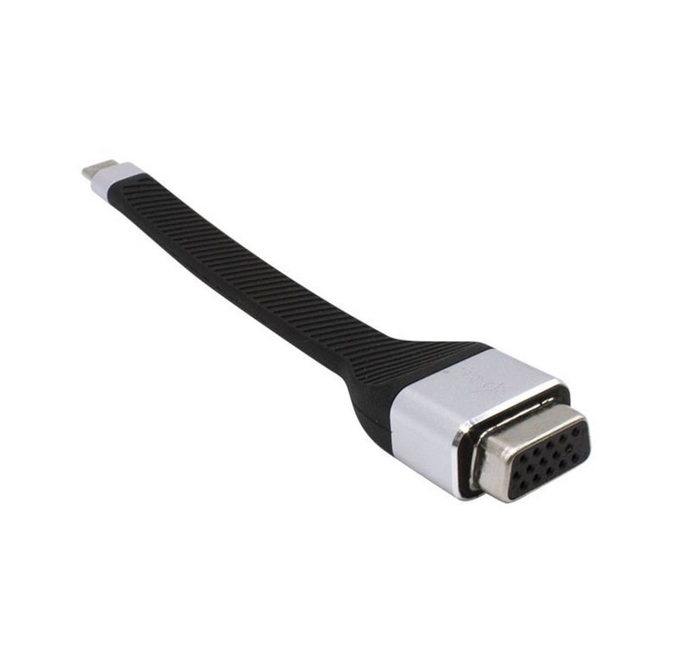 I-TEC USB-C Flat VGA Adapter Full HD bis zu 1920 x 1080p/60 Hz Video-Adapter USB-C zu VGA, Thunderbolt 3 kompatibel von I-TEC