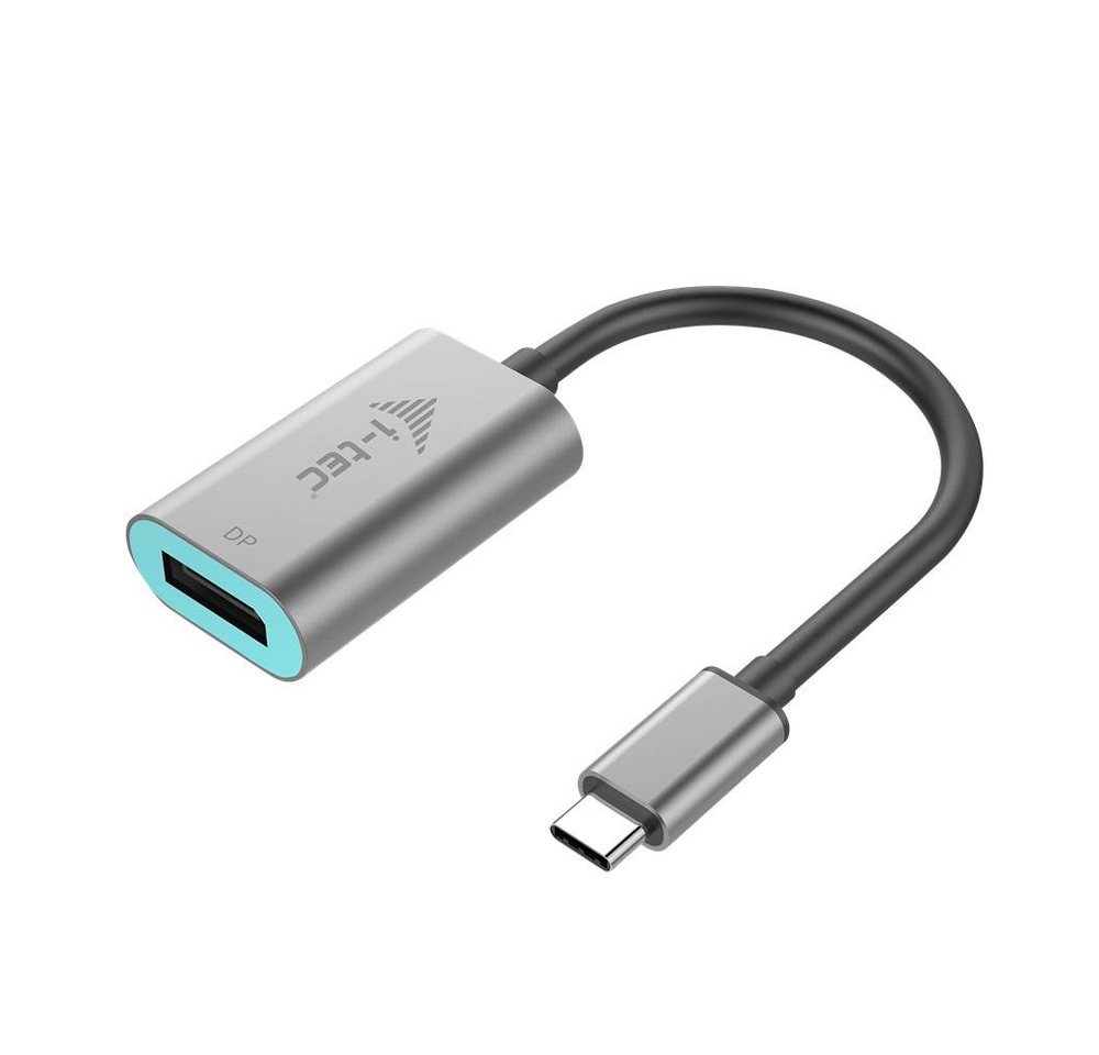 I-TEC USB-C Metal Display Port Adapter 4K/60Hz Video-Adapter USB-C zu DisplayPort, Thunderbolt 3 kompatibel von I-TEC