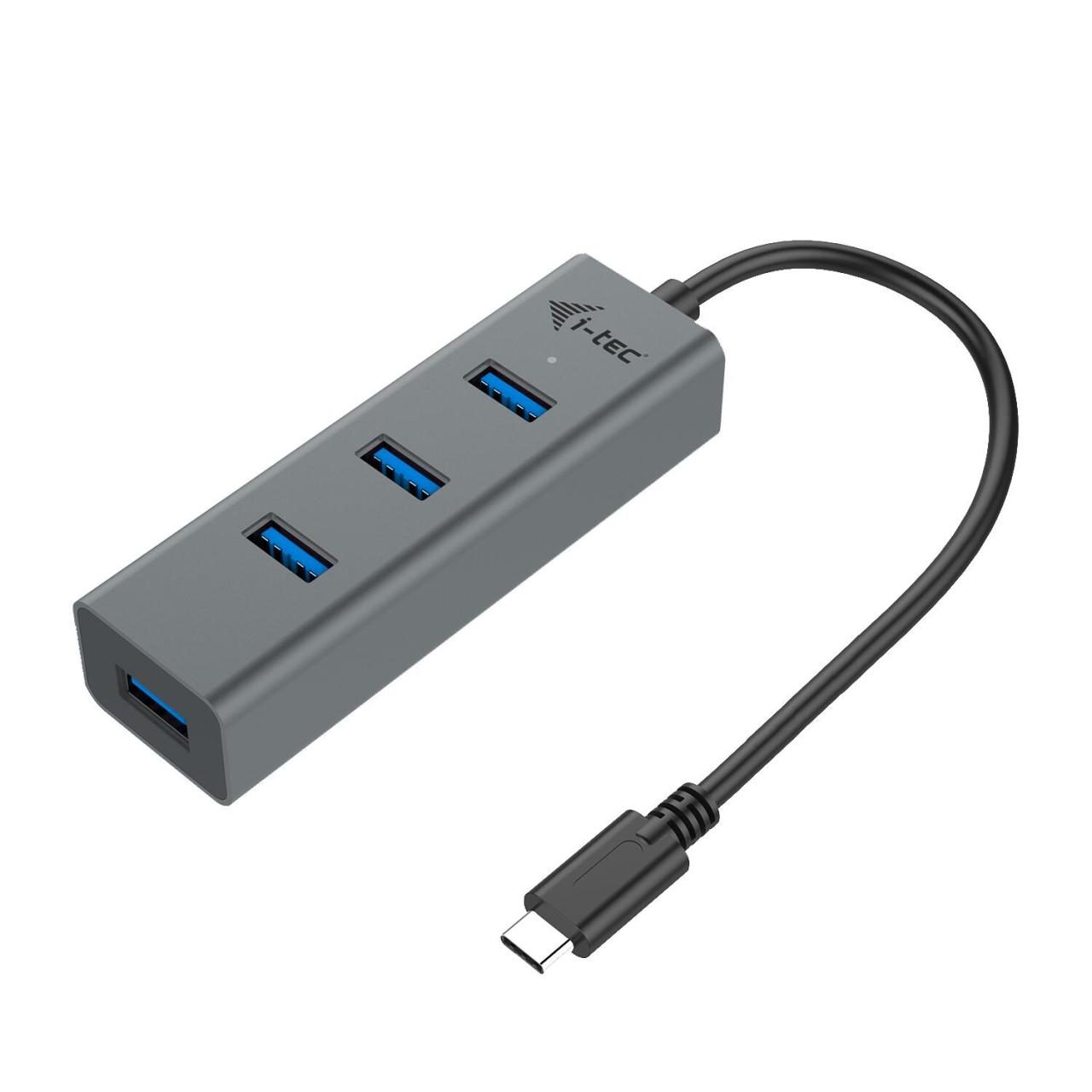 I-TEC USB-C Metal Hub 4 Port I-TEC USB-C Metal Hub 4 Port von I-TEC