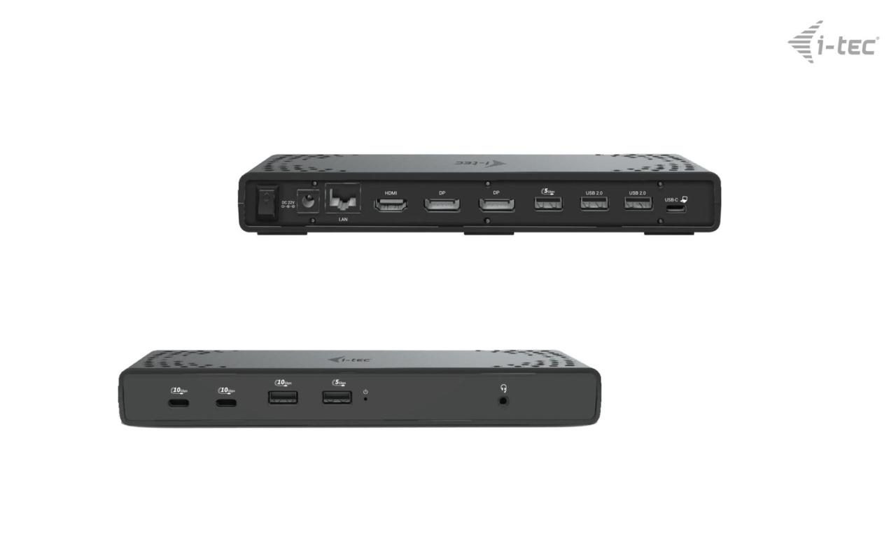 I-TEC USB-C Triple Display Docking Station Gen 2 mit Power Delivery 100W I-TEC USB-C Triple Display Docking Station Gen 2 mit Power Delivery 100W von I-TEC