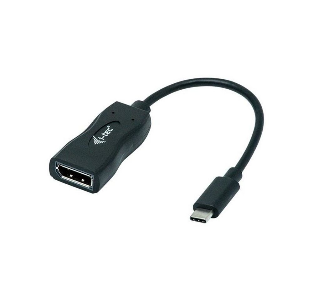 I-TEC USB-C auf Display Port Adapter 4K/60 Hz Video-Adapter USB-C zu DisplayPort, kompatibel mit Thunderbolt 3 von I-TEC