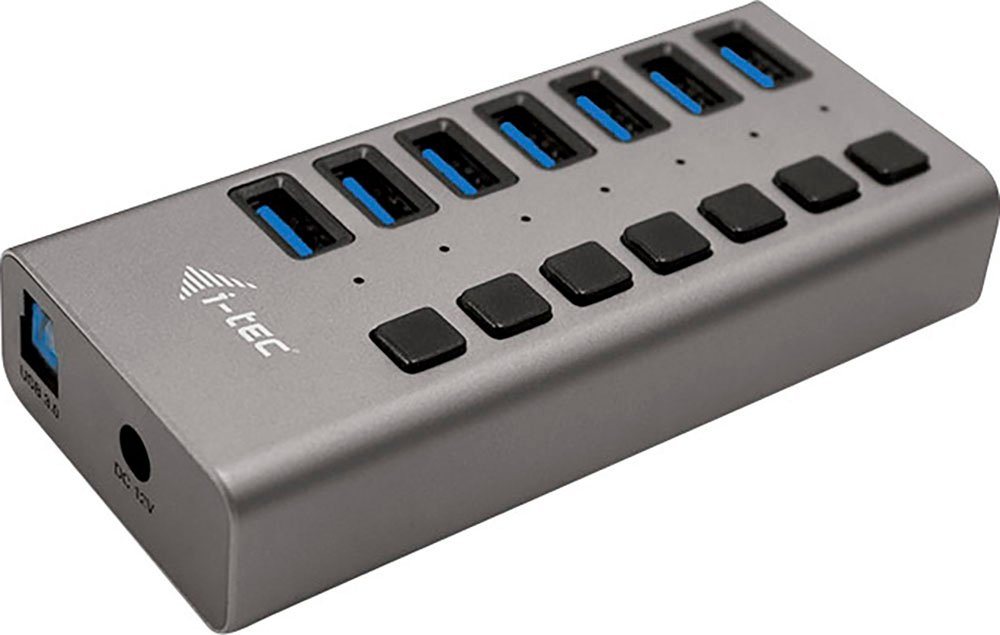 I-TEC USB-Verteiler USB 3.0 Charging HUB 7port + Power Adapter 36 W von I-TEC
