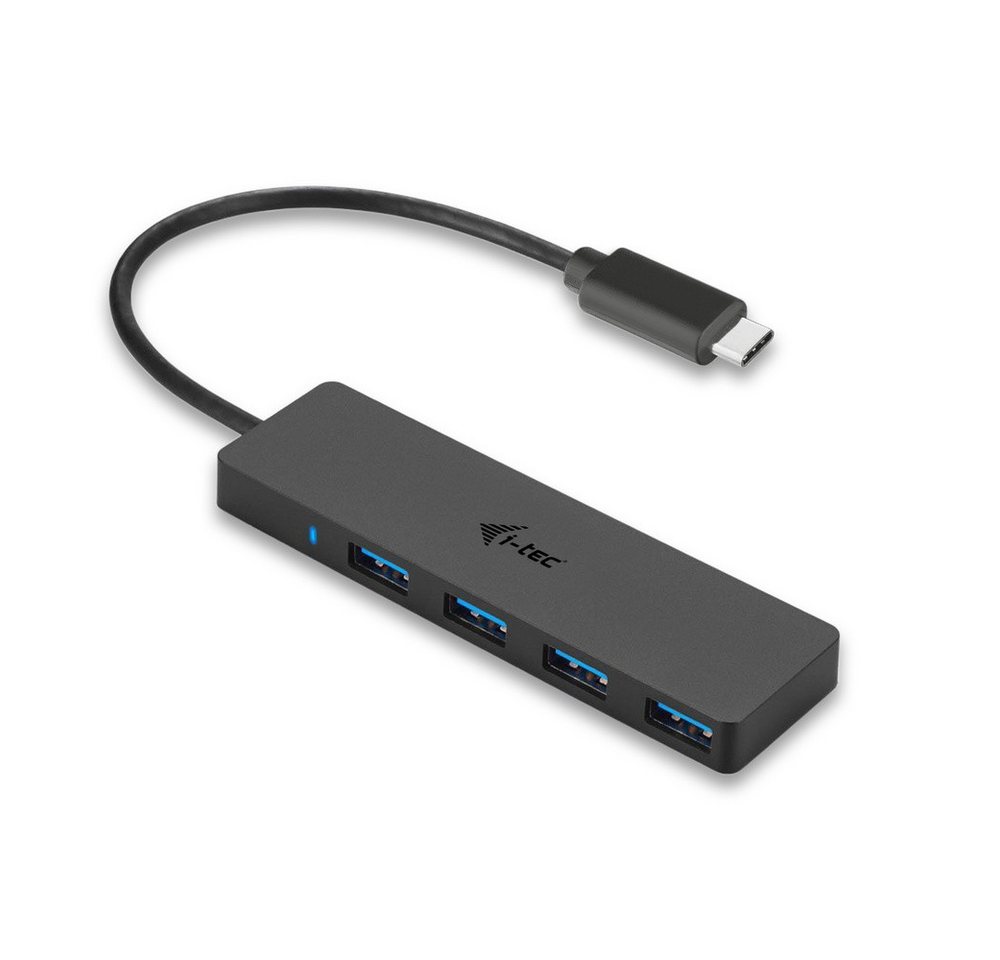 I-TEC USB-Verteiler i-tec C31HUB404 4 Port USB 3.2 Gen 1-Hub (USB 3.0) mit USB-C® Stecker von I-TEC