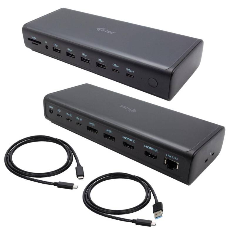 I-TEC Universal 6x Display Docking Station mit Power Delivery 140W von I-TEC