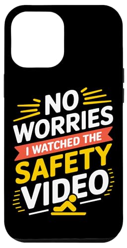 Keine Sorge, ich habe das Sicherheitsvideo gesehen Hülle für iPhone 12 Pro Max Keine Sorge, ich habe das Sicherheitsvideo gesehen Hülle für iPhone 12 Pro Max von I Watched The Safety Video No Worries At Office