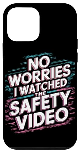Keine Sorge, ich habe das Sicherheitsvideo gesehen Hülle für iPhone 12 mini Keine Sorge, ich habe das Sicherheitsvideo gesehen Hülle für iPhone 12 mini von I Watched The Safety Video No Worries At Office