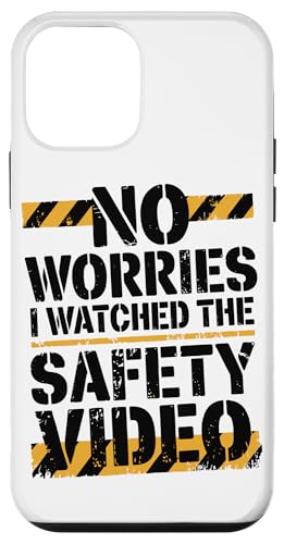 Keine Sorge, ich habe das Sicherheitsvideo gesehen Hülle für iPhone 12 mini Keine Sorge, ich habe das Sicherheitsvideo gesehen Hülle für iPhone 12 mini von I Watched The Safety Video No Worries At Office