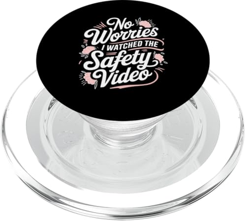 Keine Sorge, ich habe das Sicherheitsvideo gesehen PopSockets PopGrip für MagSafe von I Watched The Safety Video No Worries At Office