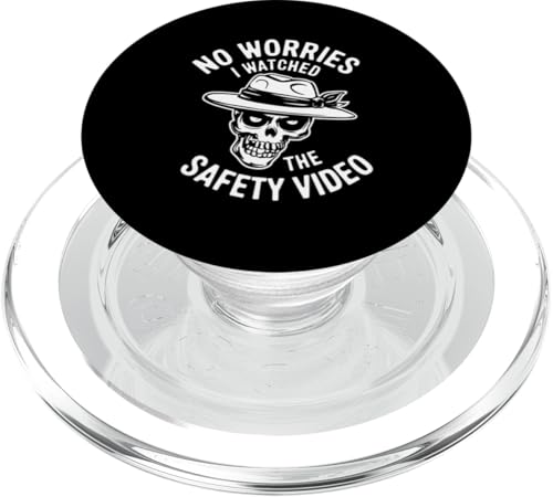 Keine Sorge, ich habe das Sicherheitsvideo gesehen PopSockets PopGrip für MagSafe von I Watched The Safety Video No Worries At Office