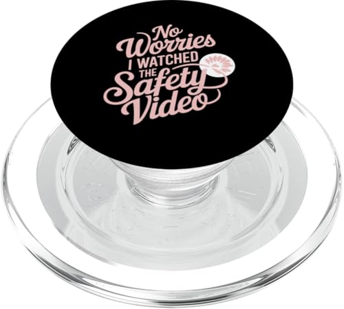 Keine Sorge, ich habe das Sicherheitsvideo gesehen PopSockets PopGrip für MagSafe von I Watched The Safety Video No Worries At Office