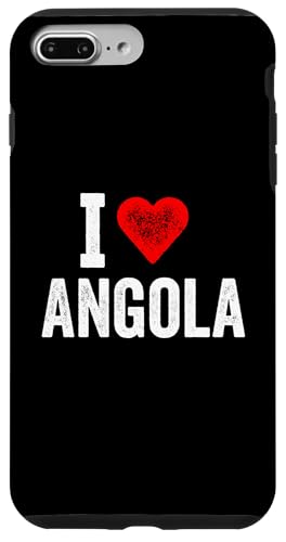 Lustiges Design Retro I Love Angola mit rotem Herz Hülle für iPhone 7 Plus/8 Plus Lustiges Design Retro I Love Angola mit rotem Herz Hülle für iPhone 7 Plus/8 Plus von I love "Custom" All Country's Tee