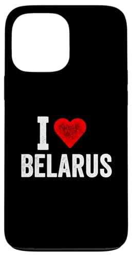 Lustiges Design Retro I Love Belarus mit rotem Herz Hülle für iPhone 13 Pro Max Lustiges Design Retro I Love Belarus mit rotem Herz Hülle für iPhone 13 Pro Max von I love "Custom" All Country's Tee
