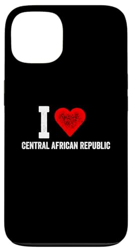 Lustiges Design Retro I Love Central African Republic Hülle für iPhone 13 von I love "Custom" All Country's Tee