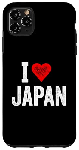 Lustiges Design Retro I Love India mit rotem Herz Hülle für iPhone 11 Pro Max von I love "Custom" All Country's Tee
