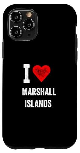 Lustiges Design Retro I Love Marshallinseln mit rotem Herz Hülle für iPhone 11 Pro Lustiges Design Retro I Love Marshallinseln mit rotem Herz Hülle für iPhone 11 Pro von I love "Custom" All Country's Tee