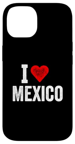 Lustiges Design Retro I Love Mexico mit rotem Herz Hülle für iPhone 14 Lustiges Design Retro I Love Mexico mit rotem Herz Hülle für iPhone 14 von I love "Custom" All Country's Tee