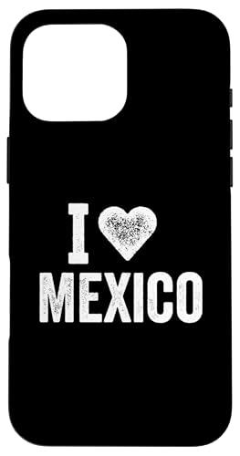 Lustiges Design Retro I Love Mexico mit rotem Herz Hülle für iPhone 16 Pro Max Lustiges Design Retro I Love Mexico mit rotem Herz Hülle für iPhone 16 Pro Max von I love "Custom" All Country's Tee