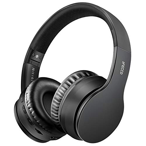 IFECCO Bluetooth 5.3 Kopfhörer Over-Ear, kopfhörer kabellos mit Eingebautem Mikrofon Micro SD/TF FM, HiFi Stereo Faltbare Wireless Headphones Kompatibel mit iPhone/iPad/Android/Laptops/PC IFECCO Bluetooth 5.3 Kopfhörer Over-Ear, kopfhörer kabellos mit Eingebautem Mikrofon Micro SD/TF FM, HiFi Stereo Faltbare Wireless Headphones Kompatibel mit iPhone/iPad/Android/Laptops/PC von I love e iFecco