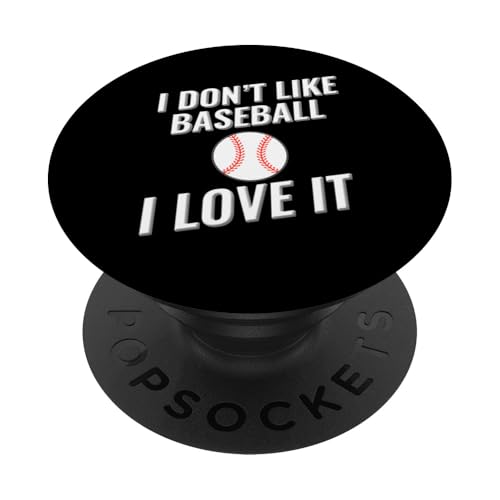 Ich mag Baseball nicht Ich liebe es PopSockets Klebender PopGrip Ich mag Baseball nicht Ich liebe es PopSockets Klebender PopGrip von I love this sport designs