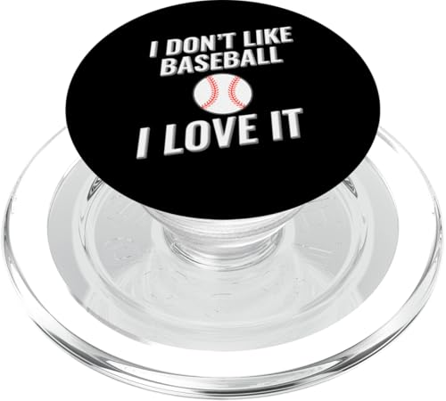 Ich mag Baseball nicht Ich liebe es PopSockets PopGrip für MagSafe Ich mag Baseball nicht Ich liebe es PopSockets PopGrip für MagSafe von I love this sport designs