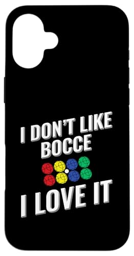 Ich mag Boccia nicht Ich liebe es Hülle für iPhone 16 Plus von I love this sport designs