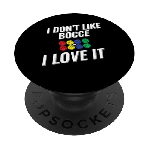 Ich mag Boccia nicht Ich liebe es PopSockets Klebender PopGrip Ich mag Boccia nicht Ich liebe es PopSockets Klebender PopGrip von I love this sport designs