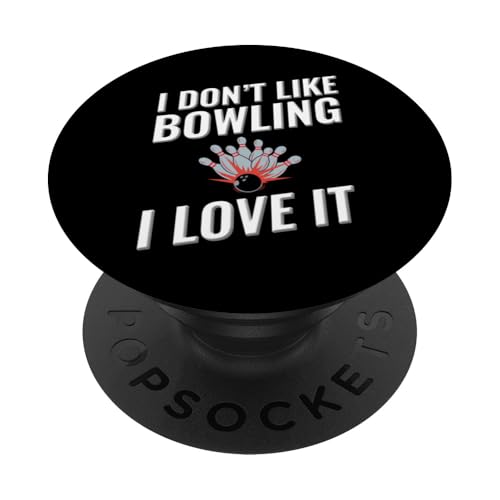 Ich mag Bowling nicht Ich liebe es PopSockets Klebender PopGrip Ich mag Bowling nicht Ich liebe es PopSockets Klebender PopGrip von I love this sport designs
