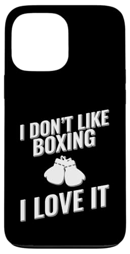 Ich mag Boxen nicht Ich liebe es Hülle für iPhone 13 Pro Max von I love this sport designs