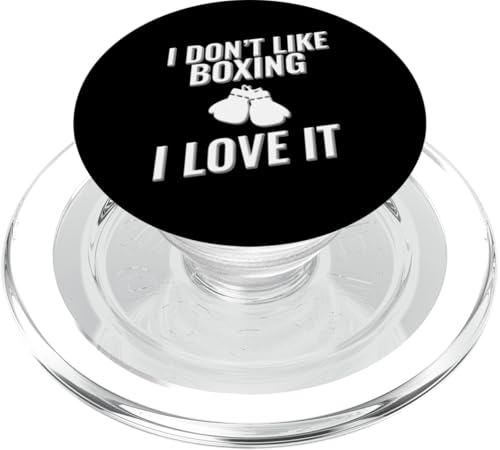 Ich mag Boxen nicht Ich liebe es PopSockets PopGrip für MagSafe Ich mag Boxen nicht Ich liebe es PopSockets PopGrip für MagSafe von I love this sport designs