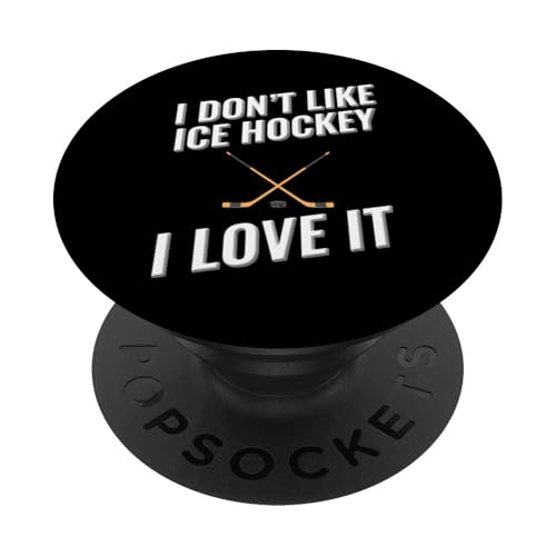Ich mag Eishockey nicht Ich liebe es PopSockets Klebender PopGrip Ich mag Eishockey nicht Ich liebe es PopSockets Klebender PopGrip von I love this sport designs