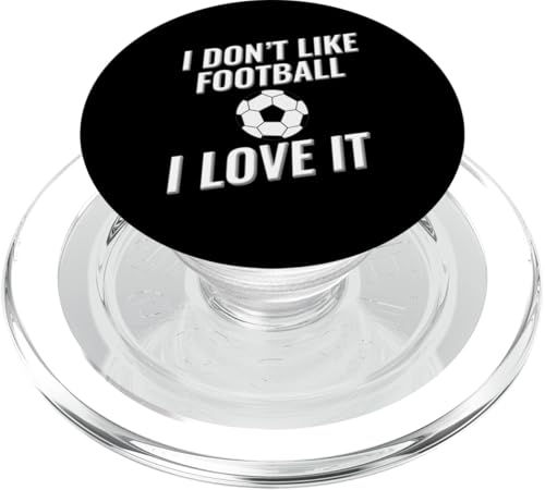 Ich mag Fußball nicht - Fußball Ich liebe ihn PopSockets PopGrip für MagSafe Ich mag Fußball nicht - Fußball Ich liebe ihn PopSockets PopGrip für MagSafe von I love this sport designs
