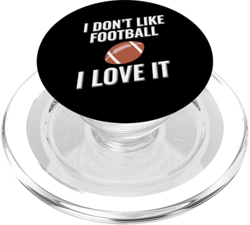 Ich mag Fußball nicht - Gridiron Ich liebe es PopSockets PopGrip für MagSafe von I love this sport designs