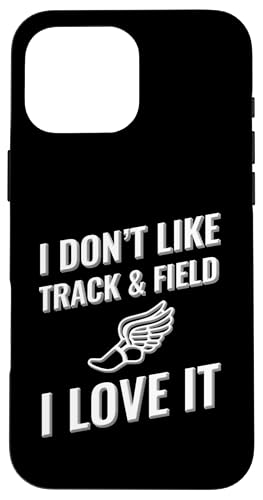 Ich mag Leichtathletik nicht Ich liebe es Hülle für iPhone 16 Pro Max von I love this sport designs