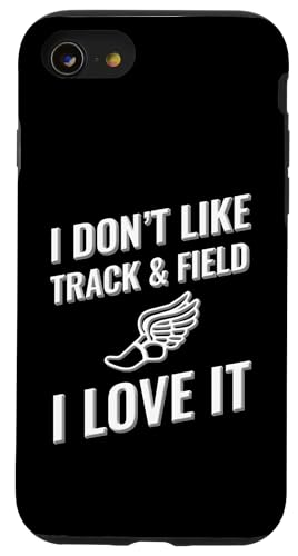 Ich mag Leichtathletik nicht Ich liebe es Hülle für iPhone SE (2020) / 7 / 8 von I love this sport designs
