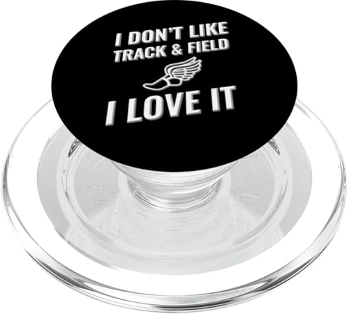 Ich mag Leichtathletik nicht Ich liebe es PopSockets PopGrip für MagSafe von I love this sport designs