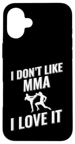 Ich mag MMA nicht, ich liebe es Hülle für iPhone 16 Plus von I love this sport designs