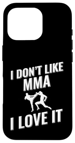 Ich mag MMA nicht, ich liebe es Hülle für iPhone 16 Pro von I love this sport designs