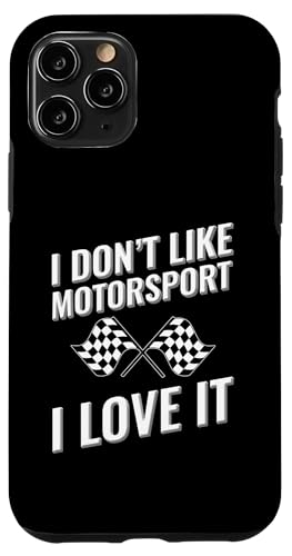 Ich mag Motorsport nicht Ich liebe es Hülle für iPhone 11 Pro von I love this sport designs