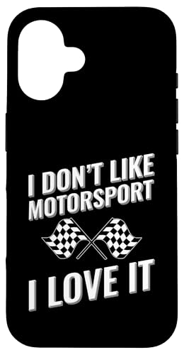Ich mag Motorsport nicht Ich liebe es Hülle für iPhone 16 von I love this sport designs
