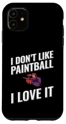 Ich mag Paintball nicht, ich liebe es Hülle für iPhone 11 von I love this sport designs