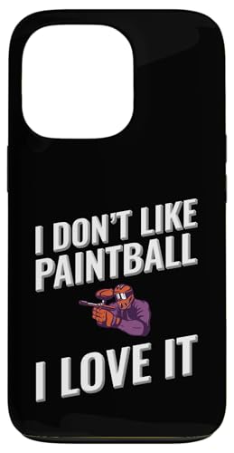 Ich mag Paintball nicht, ich liebe es Hülle für iPhone 13 Pro von I love this sport designs