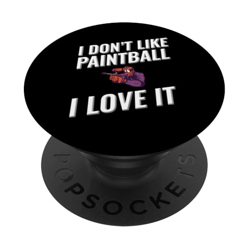 Ich mag Paintball nicht, ich liebe es PopSockets Klebender PopGrip Ich mag Paintball nicht, ich liebe es PopSockets Klebender PopGrip von I love this sport designs