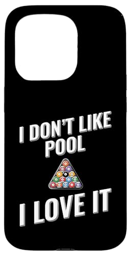 Ich mag Pool nicht Ich liebe ihn Hülle für iPhone 15 Pro von I love this sport designs