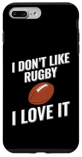 Ich mag Rugby nicht, ich liebe es Hülle für iPhone 7 Plus/8 Plus von I love this sport designs