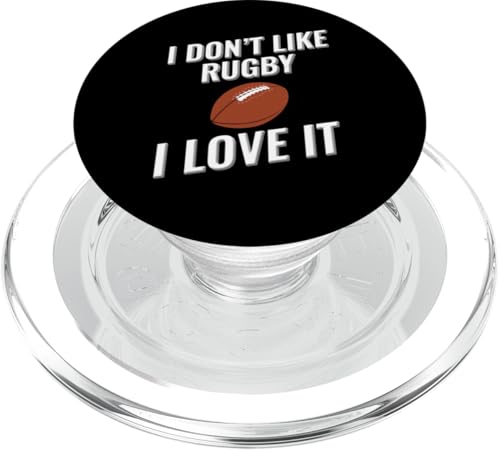 Ich mag Rugby nicht, ich liebe es PopSockets PopGrip für MagSafe Ich mag Rugby nicht, ich liebe es PopSockets PopGrip für MagSafe von I love this sport designs