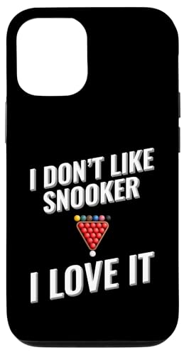 Ich mag Snooker nicht Ich liebe es Hülle für iPhone 12/12 Pro von I love this sport designs